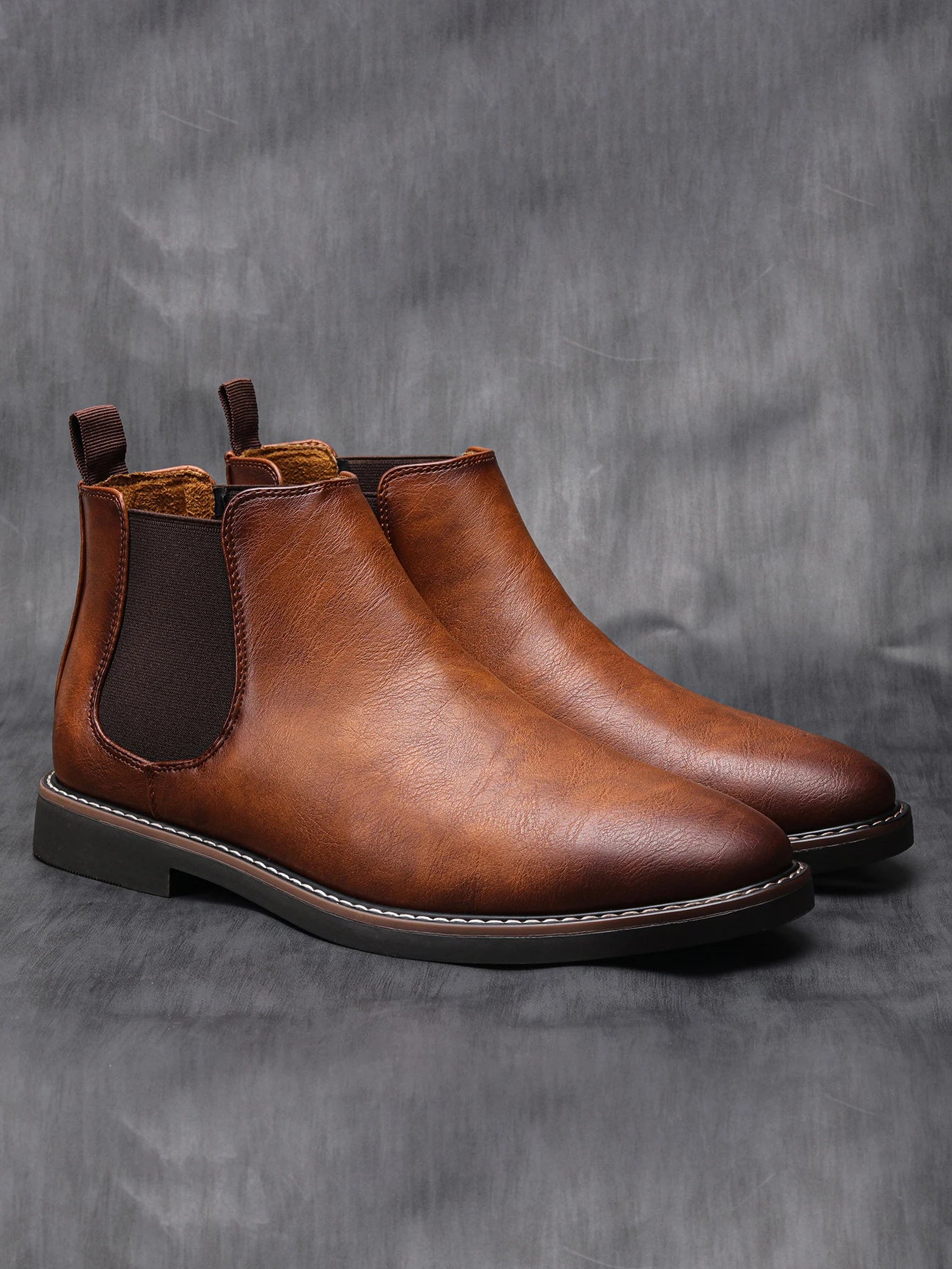 Botas Chelsea de estilo Retro para hombre, botines cómodos a la moda, 40 a 46, n. ° KD5241, 2023