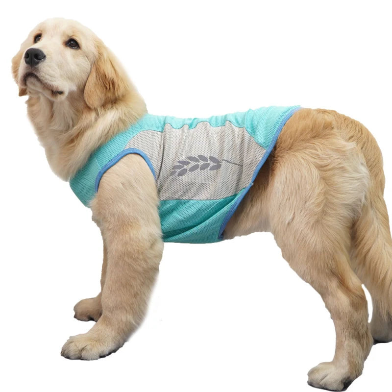 Ropa para perros grandes, chaleco de verano para perros grandes, camisa Samoyedo Husky Labrador Golden Retriever
