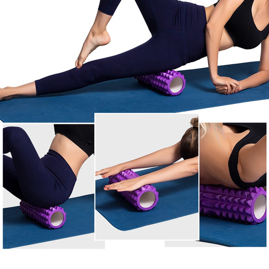 Foam Massage Roller Hollow Yoga Column Massage Fitness Equipment 