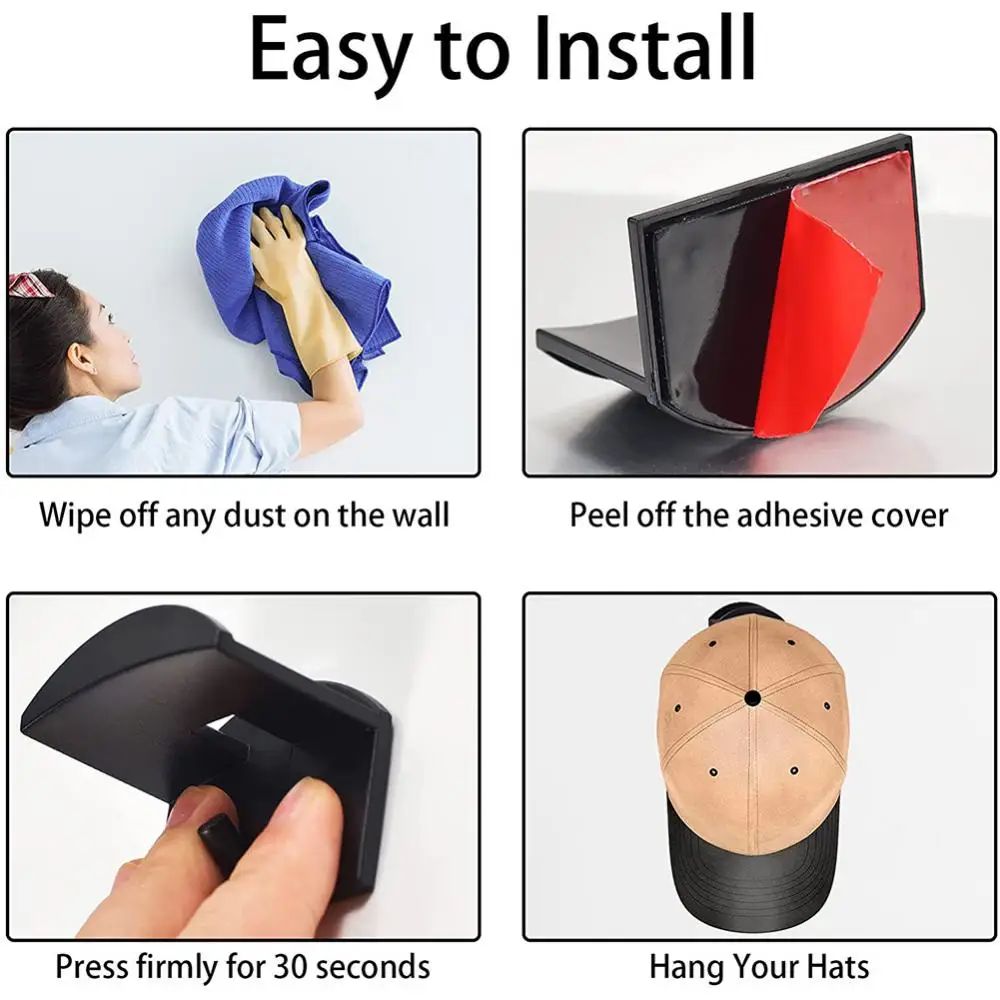 Ganchos Organizadores de Gorras