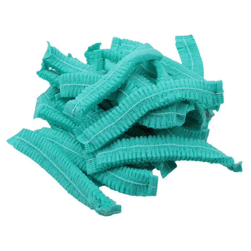 Disposable Head Covers Breathable Dustproof Caps Pa 