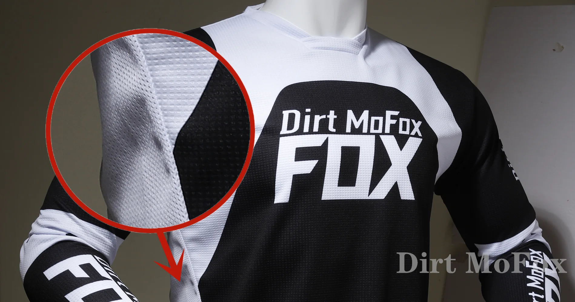 Dirt MoFox-Conjunto de ropa para carreras de Motocross, Jersey y pantalones para