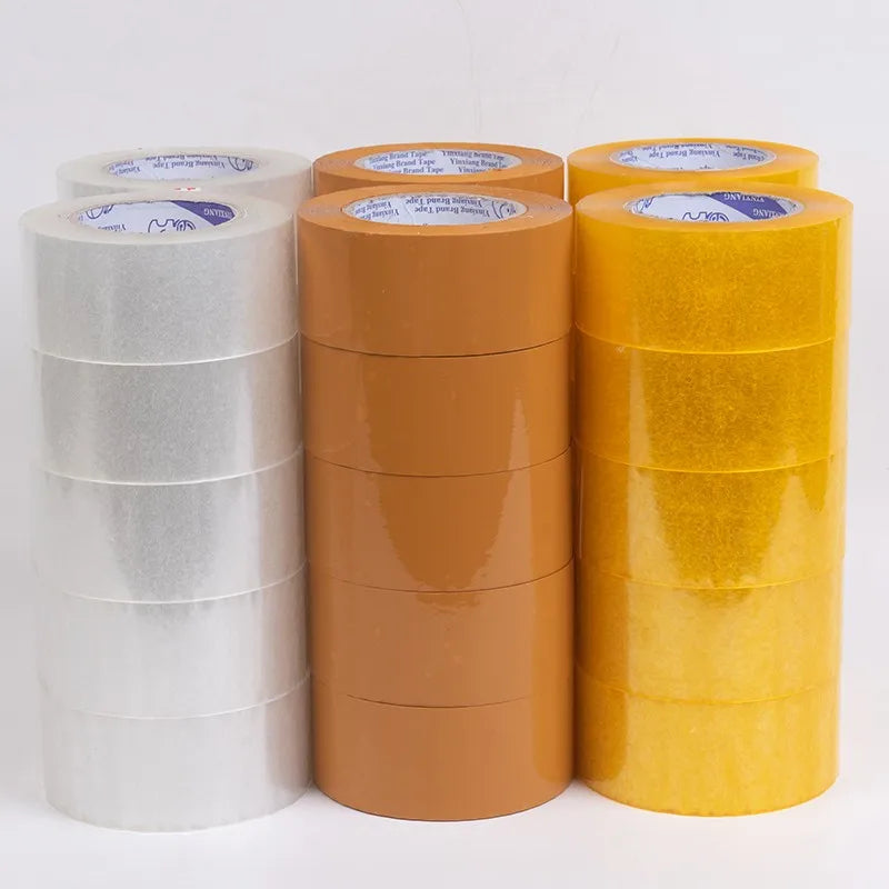 3 Rolls Clear Packaging Tape, Heavy Duty Packaging Tape for En