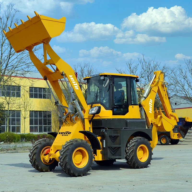 Mini Excavator Backhoe All in One Compact Tractor with Loader and Ret 