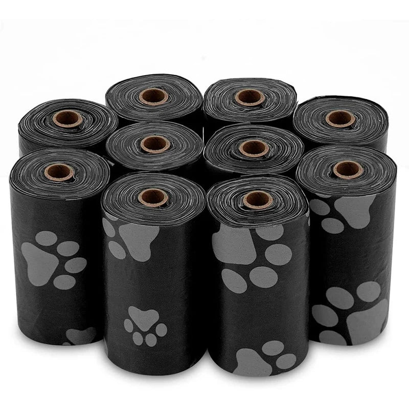 Cartoon Print Dog Poop Bags Pet Waste Bags 