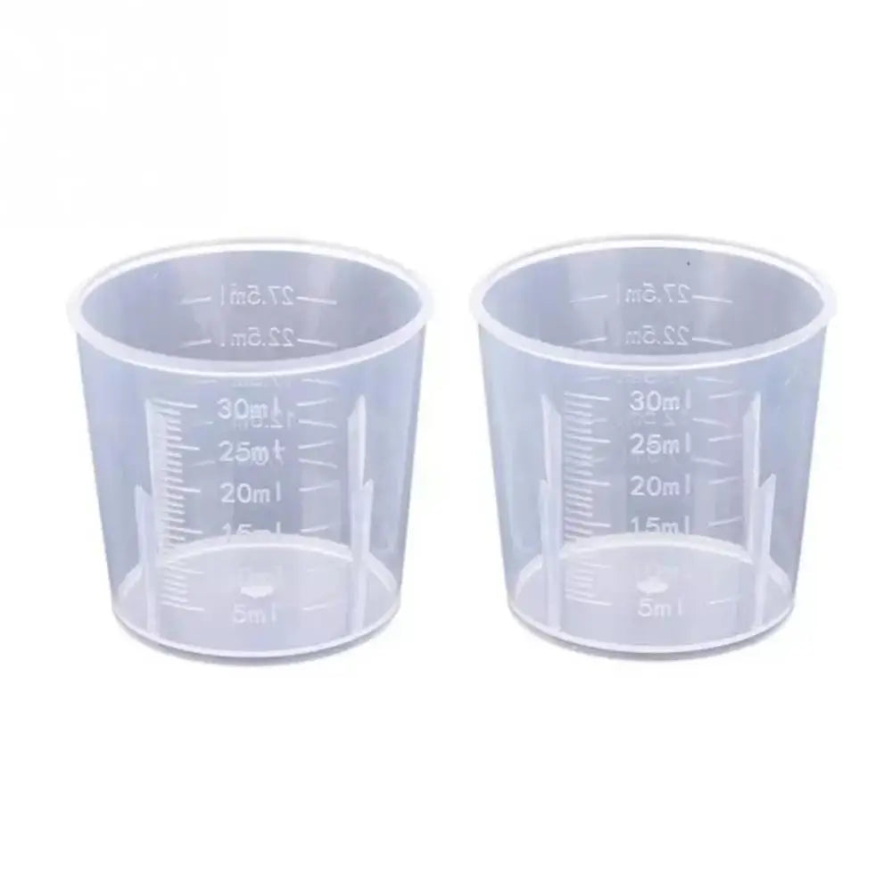 Vasos medidores de plástico para laboratorio, vaso de medición graduado, 20ml/30ml /50ml /300ml /500ml/1000ml