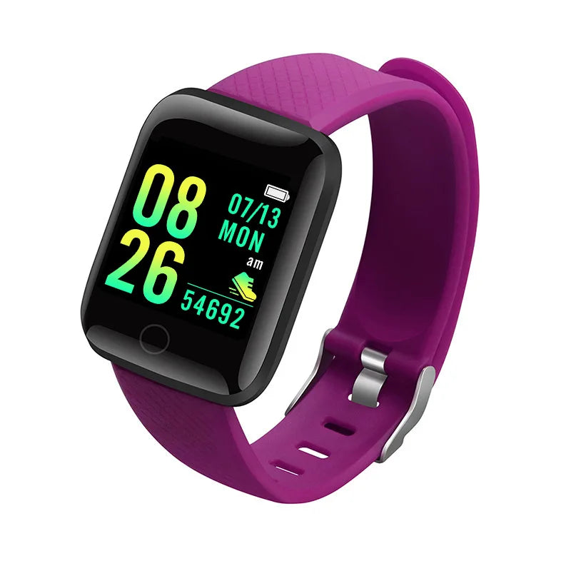 Reloj inteligente para hombre y mujer, pulsera electrónica con mensaje, Monitor de Fitness, regalo de cumpleaños para Xiaomi y Huawei