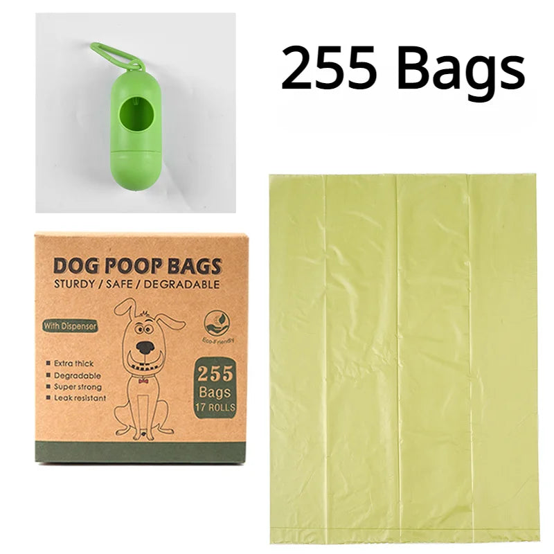 Bolsa de basura biodegradable EPI para mascotas, bolsas para caca de perro, disp