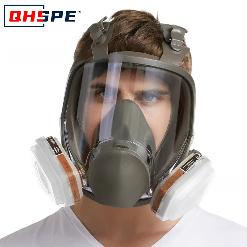 6800 Anti-fog Gas Mask Industrial Respirator for Paint Spraying 