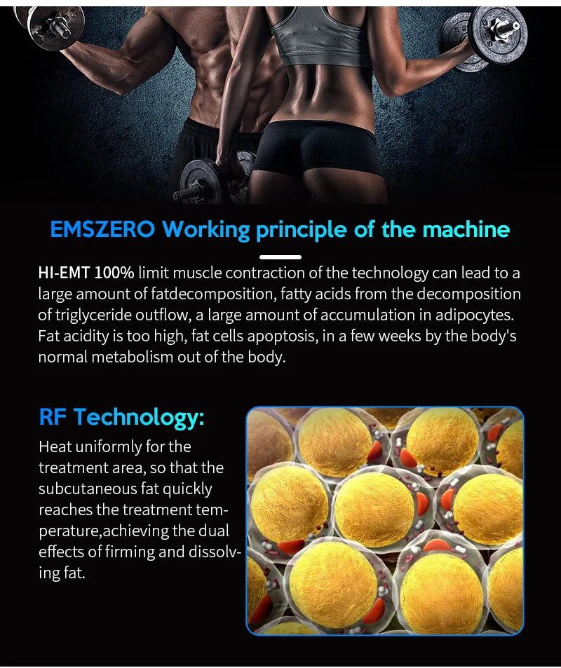 Emsslim-estimulador muscular profesional Neo, máquina de modelado de tren muscu