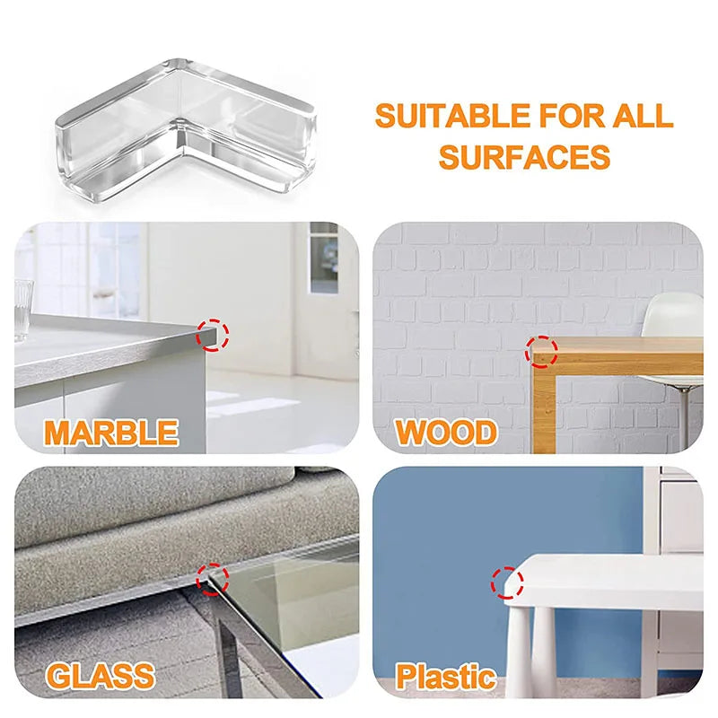 Protector de silicona para niños y bebés, cubierta de protección de bordes de