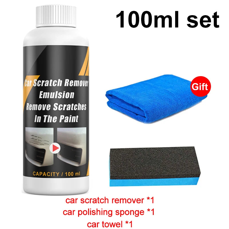 Removedor de arañazos de coche, herramientas de cuidado de pintura, removedor de remolino automático, reparación de arañazos, pulido de carrocería, compuesto de cera antiarañazos