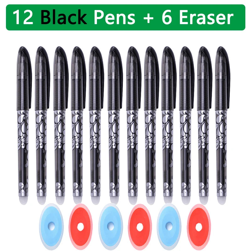 Kawaii Erasable Gel Pen Set for Kids Erasable Pens 