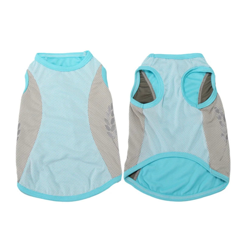 Ropa para perros grandes, chaleco de verano para perros grandes, camisa Samoyedo Husky Labrador Golden Retriever