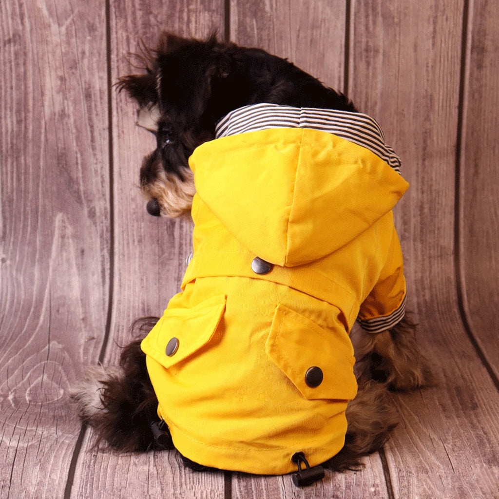 Chubasquero impermeable para perros grandes, chaqueta a prueba de viento para ma