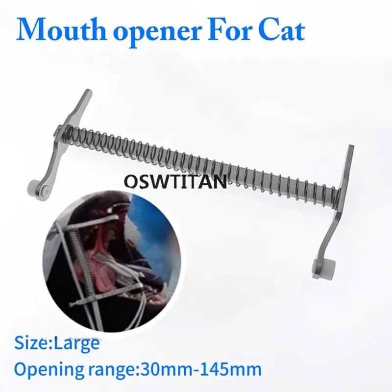 Abridor de boca para perros y gatos, retractor bucal Dental, Animal PEQUEÑO, od