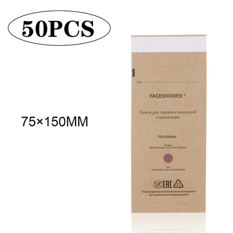 Disposable Disinfection Bag for Nail Tools Kraf Sterilizer