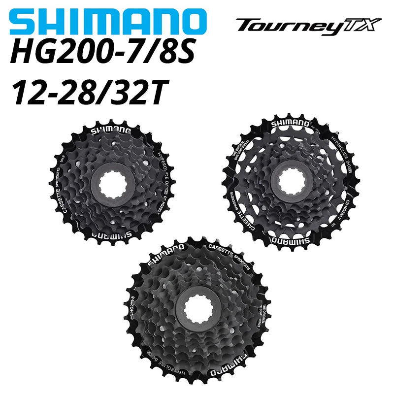 Shimano TOURNEY TX HG200 CS 7 &amp; 8 Speed ​​Cassette Sprocket CS-HG200 7s 