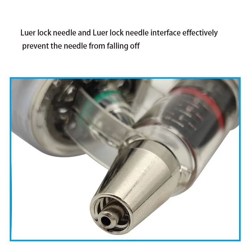 Jeringa continua veterinaria automática para animales, pollo, vaca, inyección ajustable, vacuna, cerdo, oveja, aves de corral, 2ml /5ml