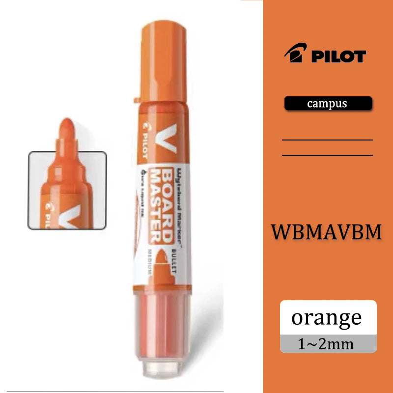 Pilot Whiteboard Marker, Bal Erasable Refillable Liquid Ink 