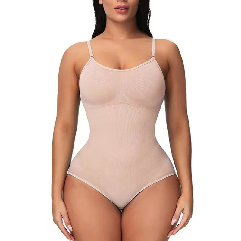 Body Original de alta elasticidad para mujer, ropa moldeadora de barriga, Tanga