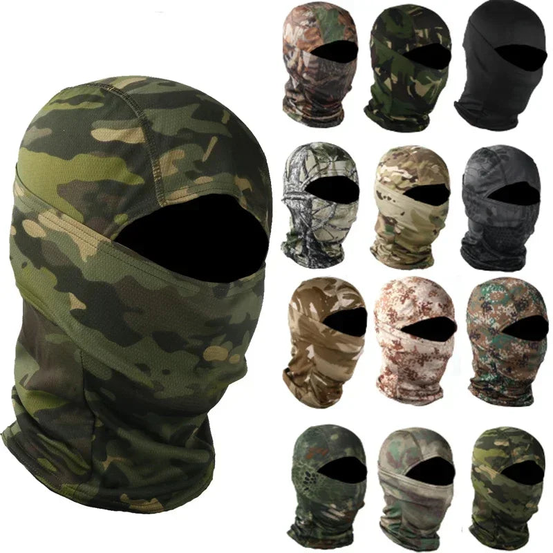 Military Camouflage Balaclava Outdoor Cycling Fishing Hunting Cap 