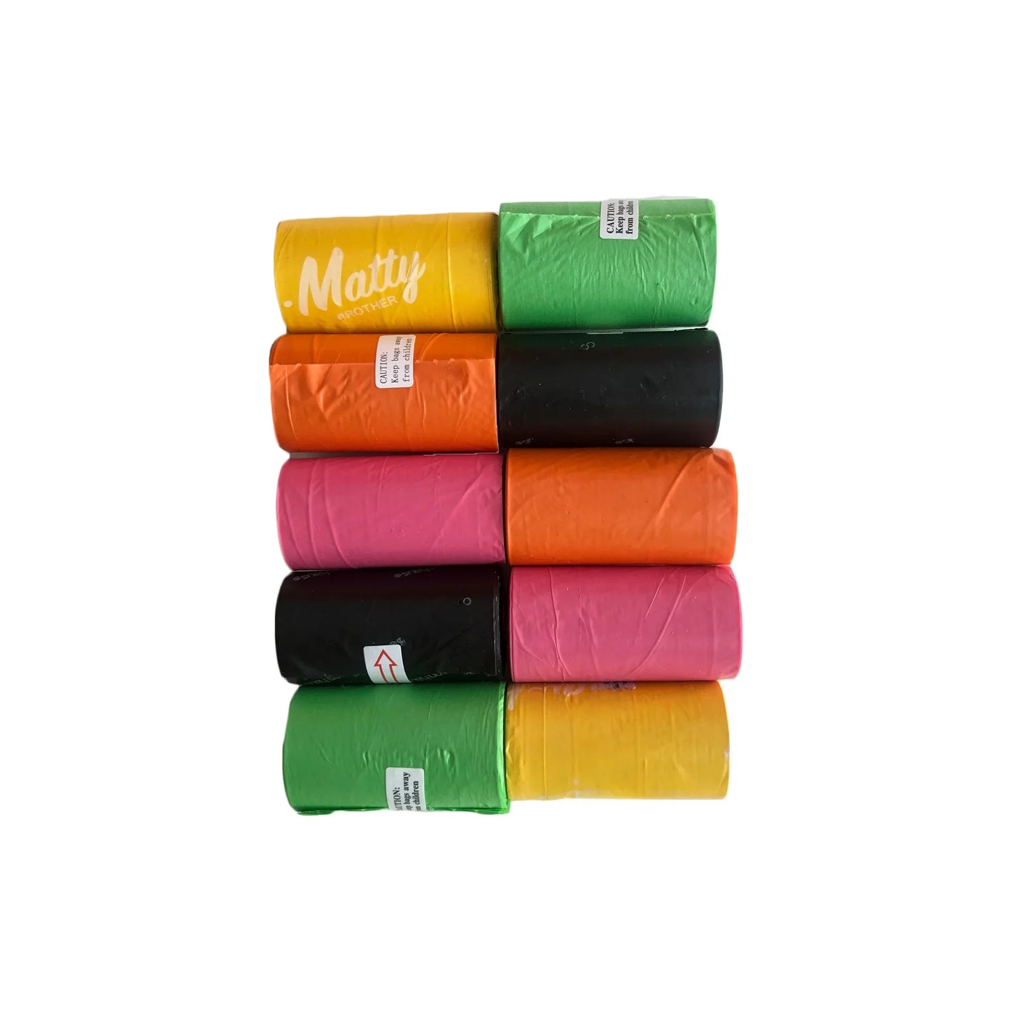 Disposable biodegradable dog poop bags, biodegradable bags 