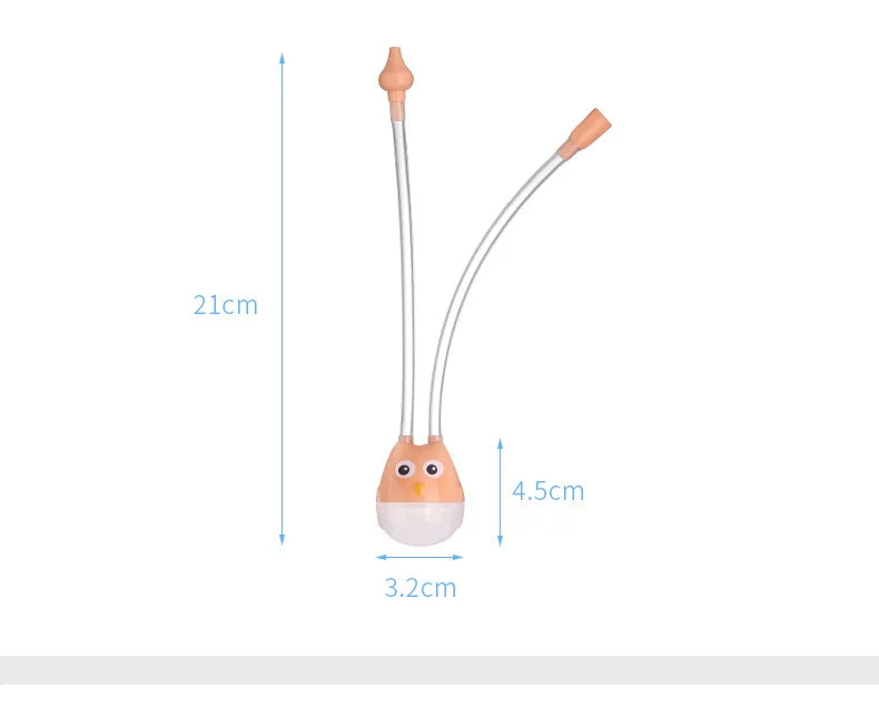 Aspirador Nasal infantil, limpiador de muescas, catéter de succión de boca de bebé, ventosa de limpieza para niños, herramienta de limpieza de nariz segura