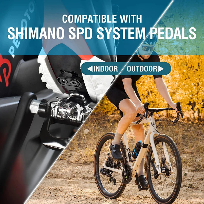 Tacos de bicicleta de montaña para Shimano SH51 SPD MTB, tacos de Pedal Spd de