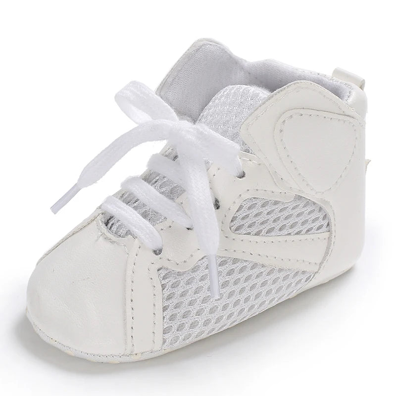 Baby High Top Basketball Sneakers Anti-Slip Casual Sports Shoes 