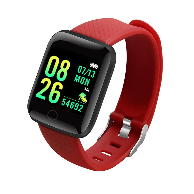 Reloj inteligente para hombre y mujer, pulsera electrónica con mensaje, Monitor de Fitness, regalo de cumpleaños para Xiaomi y Huawei