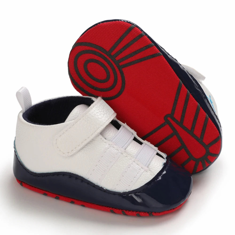 Baby High Top Basketball Sneakers Anti-Slip Casual Sports Shoes 