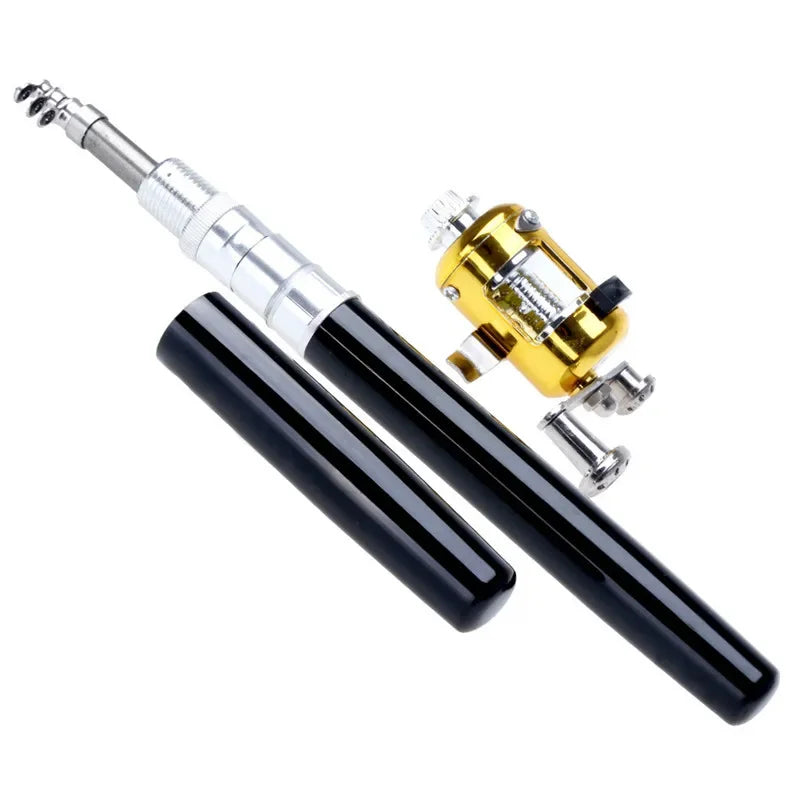 Mini Portable Pocket Telescopic Fishing Rod Pen Shape 