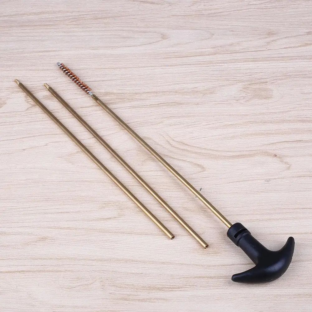 177 &.22 4,5/5,5 MM Kit de limpieza de barril Rifle pistola pistola varilla cepillo limpiador accesorios de caza juego de herramientas de limpieza de pistola