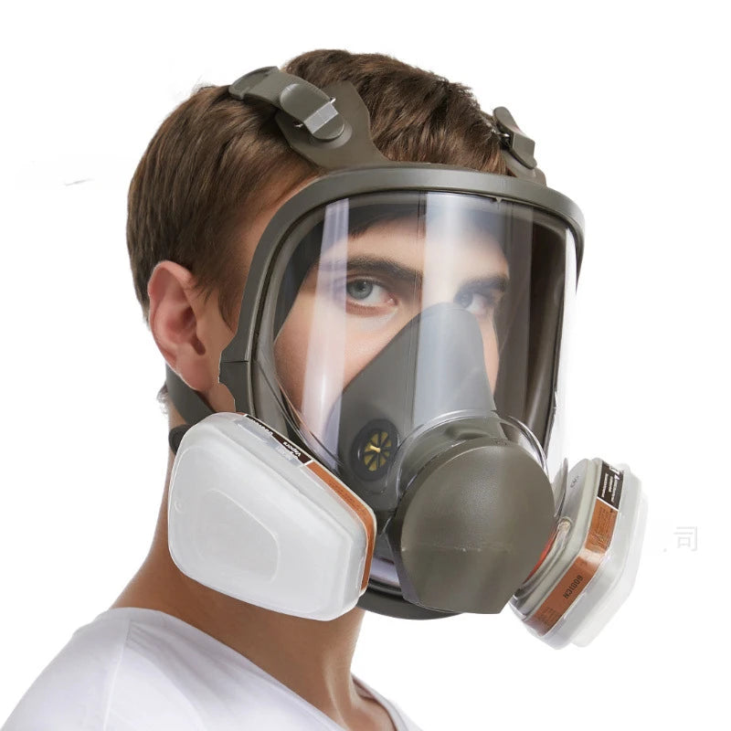6800 Anti-fog Gas Mask Industrial Respirator for Paint Spraying 