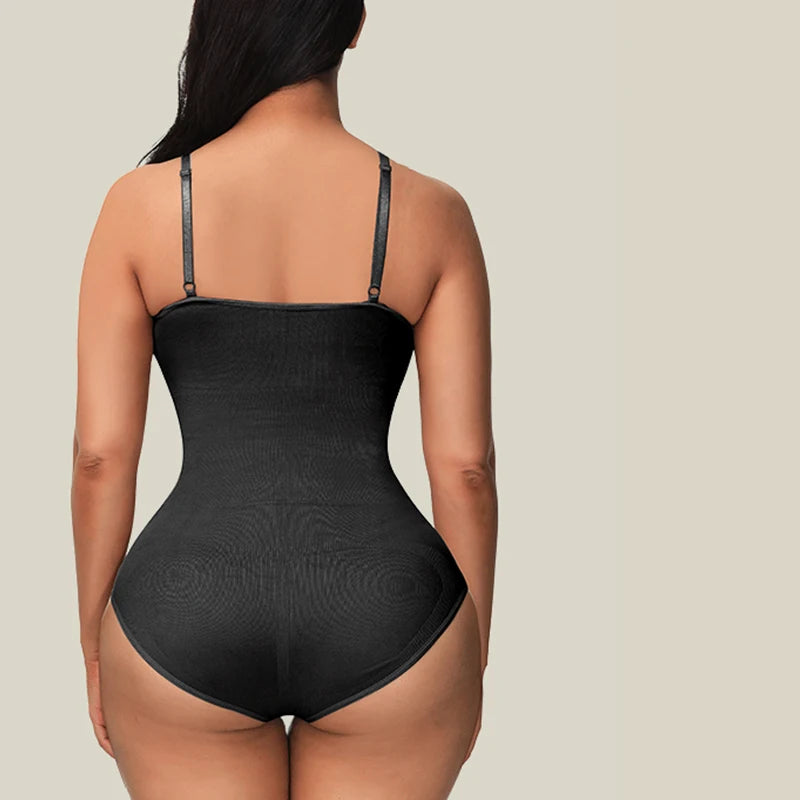 Body Original de alta elasticidad para mujer, ropa moldeadora de barriga, Tanga