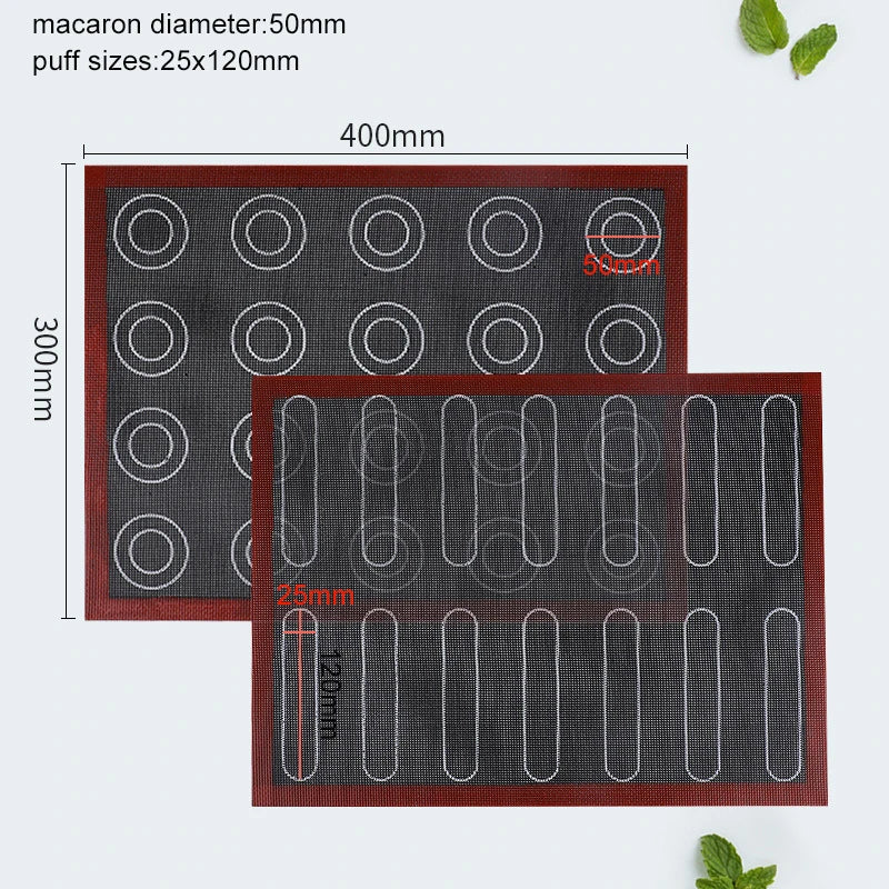 Perforated Silicone Baking Mat Non-Stick Baking Liner 