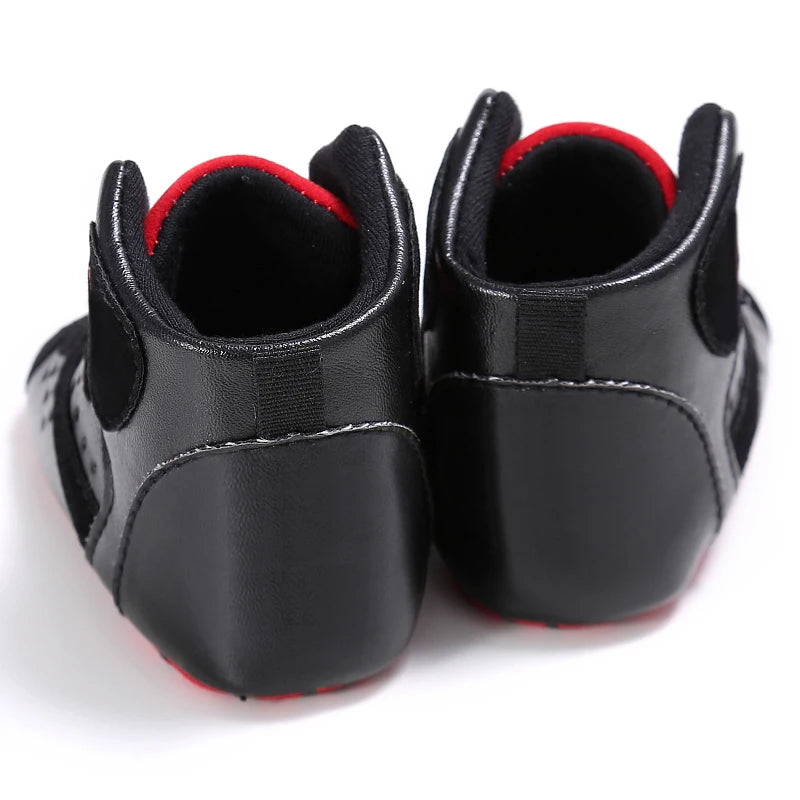 Baby High Top Basketball Sneakers Anti-Slip Casual Sports Shoes 