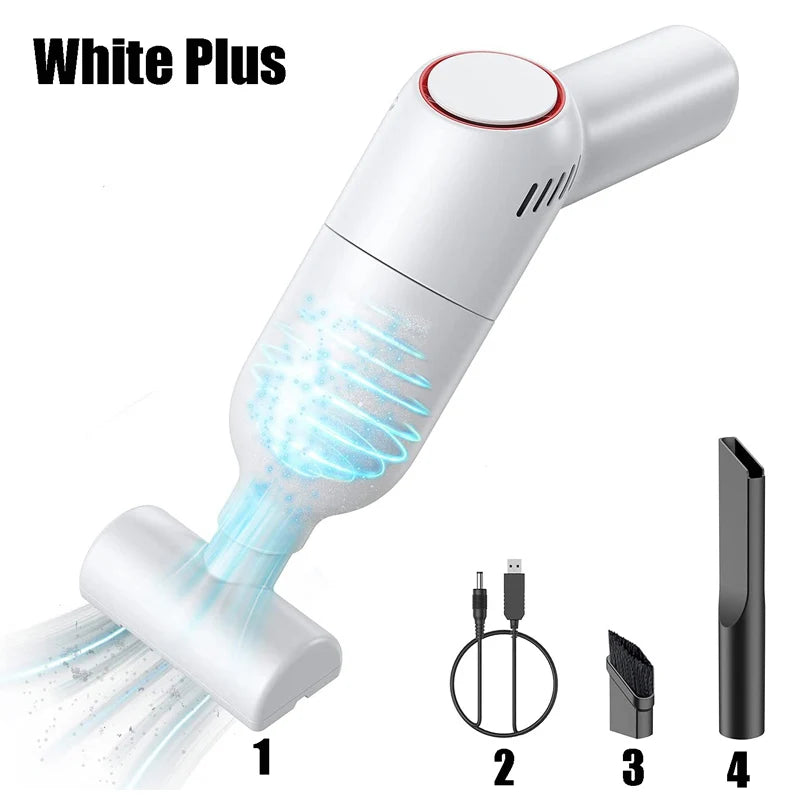 Wireless Car Vacuum Cleaner Mini Handheld Vacuum Cleaner 9000Pa Powerful Suc 