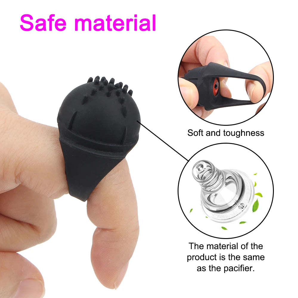 Mini Finger Vibrator for Female Masturbation Adult Products Spot