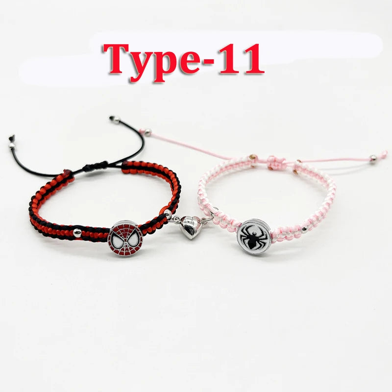 Spider friendship bracelets for couples, best friends, jewelry gifts? 