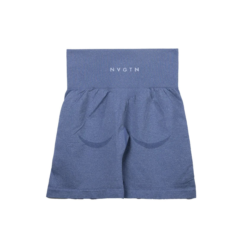 NVGTN-pantalones cortos sin costuras para mujer, Shorts de entrenamiento con realce, ropa deportiva para gimnasio, Yoga