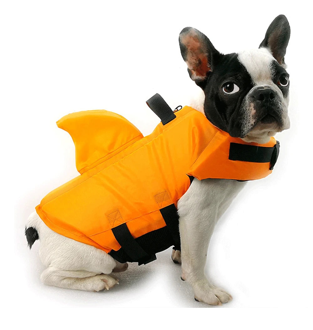 Life Jacket with Handle for Medium and Large Dogs Swimming Clothes c 