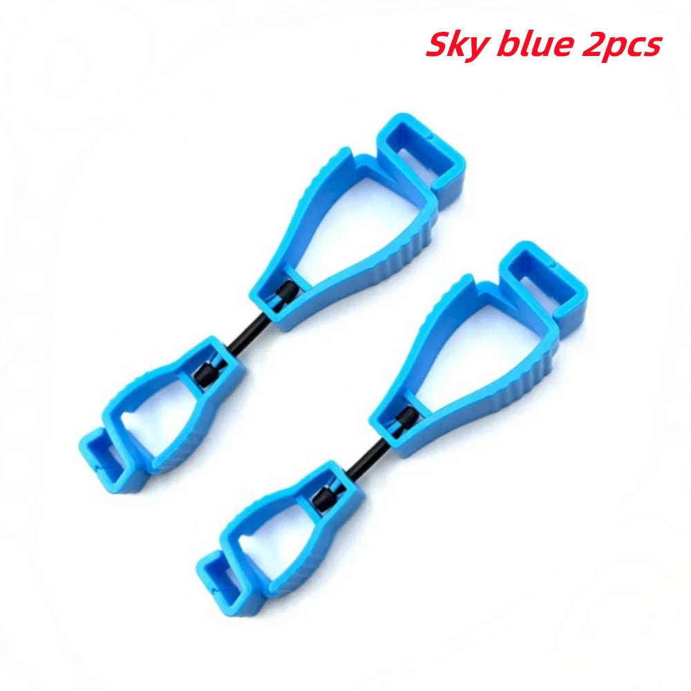 2 Pieces Work Glove Clip, Work Safety Clip, Gua Clip 