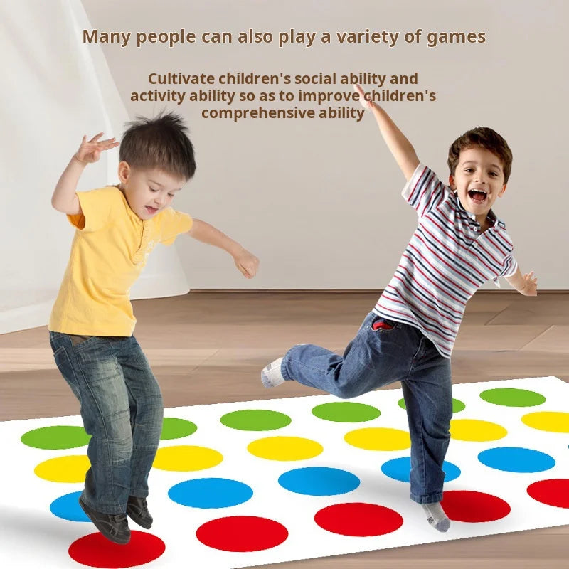 Family Party Game for Kids Adults Indoor Twisting Toys 