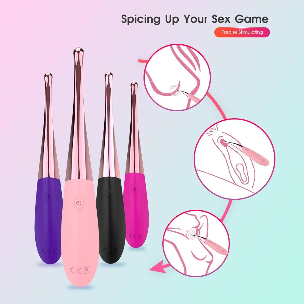 Powerful High Frequency Vibrators for Women Clitoris and Pe Stimulator 