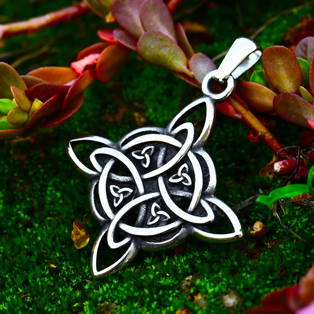 Collar Vintage vikingos Árbol de la vida para hombre, amuleto nórdico celta, c