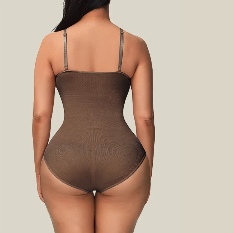Body Original de alta elasticidad para mujer, ropa moldeadora de barriga, Tanga