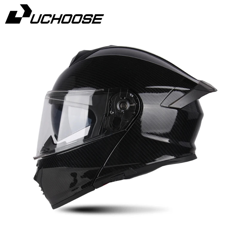 Uchoose Motorcycle Full Face Helmets Crash Protective Gear 