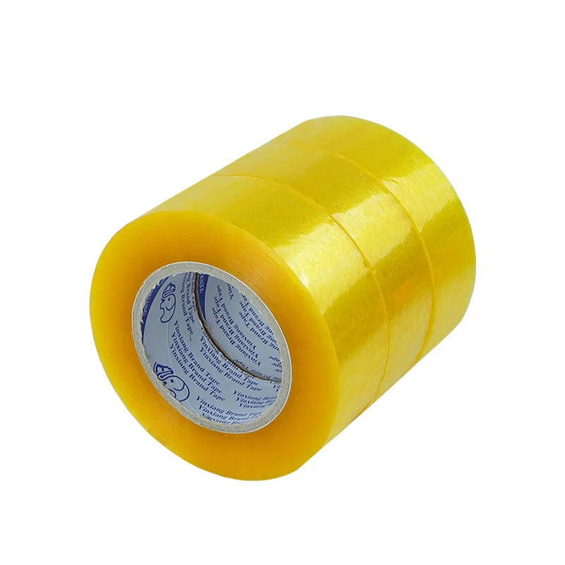 3 rollos de cinta de embalaje transparente, cinta de embalaje resistente para en